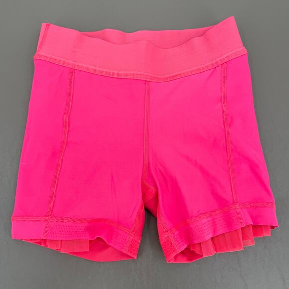 Lululemon Mesh Pleats Mid-Rise Mini Tennis Skirt Lip Gloss Pink Bright Summer 4 - Picture 7 of 16